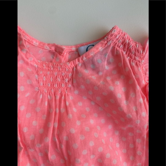 C de C Girls Pink Romper - 6 Months - Picture 4 of 4